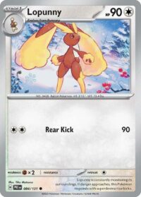 Lopunny - Common Reverse Holo - 084/131 - Inglés