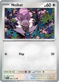 Noibat - Common Reverse Holo - 090/131 - Inglés