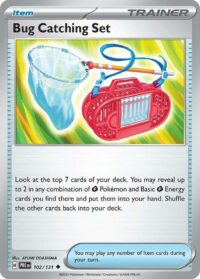 Bug Catching Set - Uncommon Reverse Holo - 102/131 - Inglés