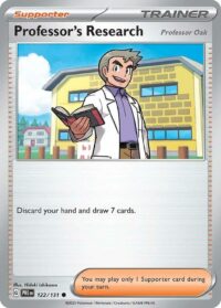 Professor's Research [Professor Oak] - Common Reverse Holo - 122/131 - Inglés