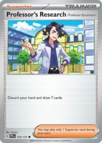 Professor's Research [Professor Sycamore] - Common Reverse Holo - 125/131 - Inglés