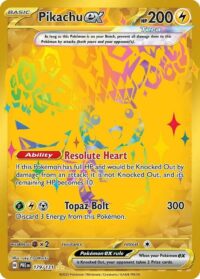 Pikachu ex - 179/131 - Hyper Rare - 179/131 - Inglés