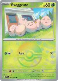 Exeggcute (Poke Ball Pattern) - Common - 001/131 - Inglés