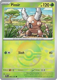 Pinsir (Poke Ball Pattern) - Common - 003/132 - Inglés