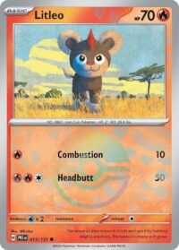 Litleo (Poke Ball Pattern) - Common - 015/131 - Inglés