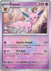 Espeon (Poke Ball Pattern) - Rare - 033/131 - Inglés