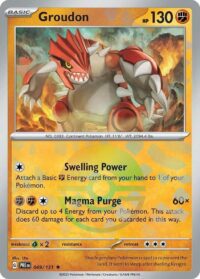 Groudon (Poke Ball Pattern) - Rare - 049/131 - Inglés