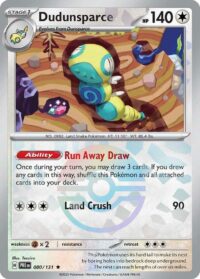 Dudunsparce (Poke Ball Pattern) - Rare - 080/131 - Inglés