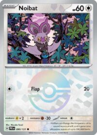 Noibat (Poke Ball Pattern) - Common - 090/131 - Inglés