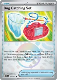 Bug Catching Set (Poke Ball Pattern) - Uncommon - 102/131 - Inglés