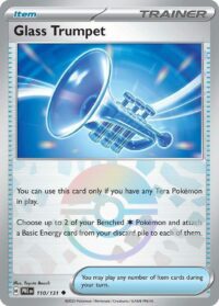 Glass Trumpet (Poke Ball Pattern) - Uncommon - 110/131 - Inglés