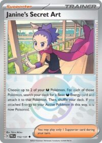 Janine's Secret Art - 112/131 (Poke Ball Pattern) - Uncommon - 112/131 - Inglés