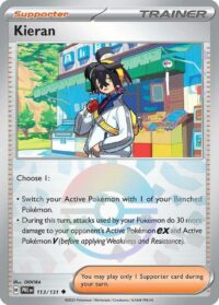 Kieran - 113/131 (Poke Ball Pattern) - Uncommon - 113/131 - Inglés