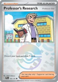 Professor's Research [Professor Oak] (Poke Ball Pattern) - Common - 122/131 - Inglés