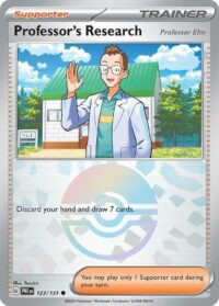 Professor's Research [Professor Elm] (Poke Ball Pattern) - Common - 123/131 - Inglés