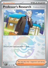 Professor's Research [Professor Rowan] (Poke Ball Pattern) - Common - 124/131 - Inglés