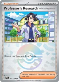 Professor's Research [Professor Sycamore] (Poke Ball Pattern) - Common - 125/131 - Inglés