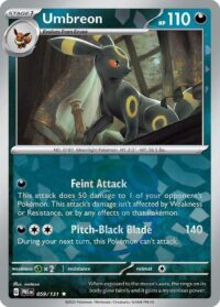 Umbreon (Master Ball Pattern) - Rare - 059/131 - Inglés