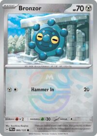 Bronzor (Master Ball Pattern) - Common - 066/131 - Inglés