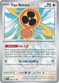 Fan Rotom (Master Ball Pattern) - Common - 085/131 - Inglés