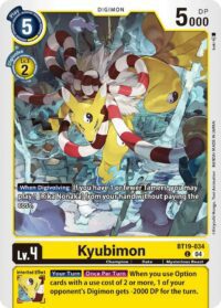 Kyubimon - BT19-034  - Common