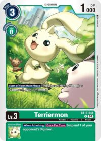 Terriermon - BT19-044  - Uncommon