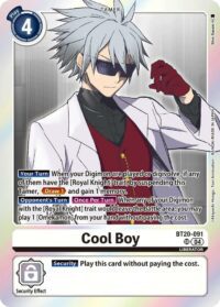 Cool Boy - BT20-091  - Super Rare