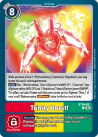 Trinity Burst! - BT19-091  - Common