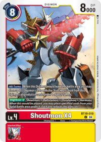 Shoutmon X4 - BT19-010  - Common