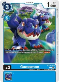 Gaossmon - BT19-016  - Common