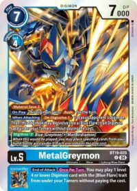 MetalGreymon - BT19-025  - Rare