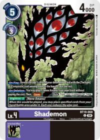 Shademon - BT19-068  - Uncommon