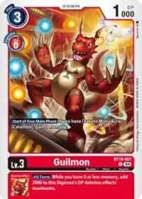 Guilmon - BT19-007  - Uncommon