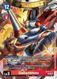 Gallantmon - BT19-015  - Rare