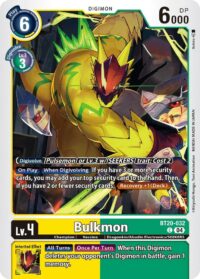 Bulkmon - BT20-032  - Common