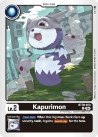 Kapurimon - BT20-005  - Common