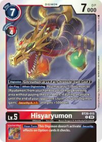 Hisyaryumon - BT20-015  - Rare