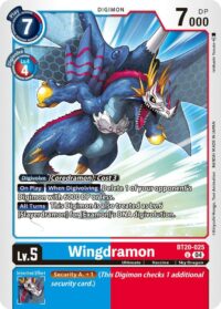 Wingdramon - BT20-025  - Uncommon