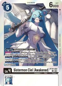 Sistermon Ciel (Awakened) - BT20-084  - Rare