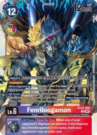 Fenriloogamon - BT20-080  - Rare