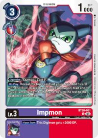 Impmon - BT20-061  - Uncommon