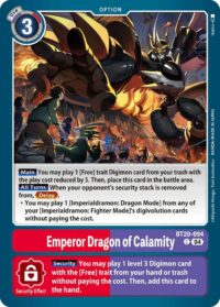 Emperor Dragon of Calamity - BT20-094  - Common