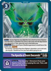 The Apostle of Doom Descends! - BT20-097  - Common