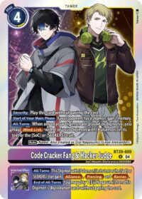 Code Cracker Fang & Hacker Judge - BT20-089  - Rare