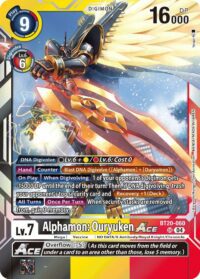 Alphamon: Ouryuken ACE - BT20-060  - Super Rare