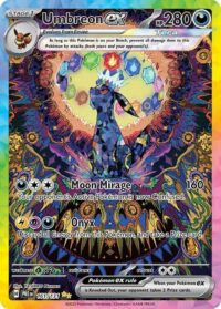 Umbreon EX - 161/131 - Special Illustration Rare - 161/131 - Inglés