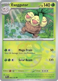 Exeggutor (Master Ball Pattern) - Uncommon - 002/131 - Inglés