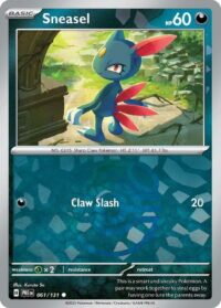 Sneasel (Master Ball Pattern) - Common - 061/131 - Inglés