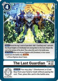 The Last Guardian - BT20-100  - Uncommon