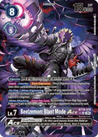 Beelzemon: Blast Mode ACE (Alternate Art) - BT19-074  - Super Rare